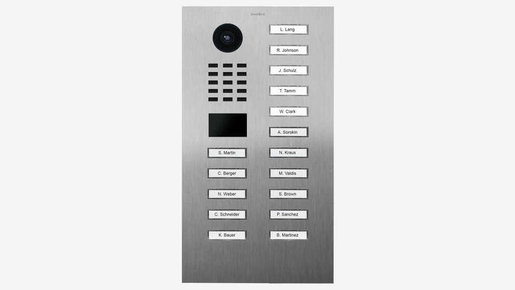 D2116V Flush-mount IP Video Intercom - 4251489614639