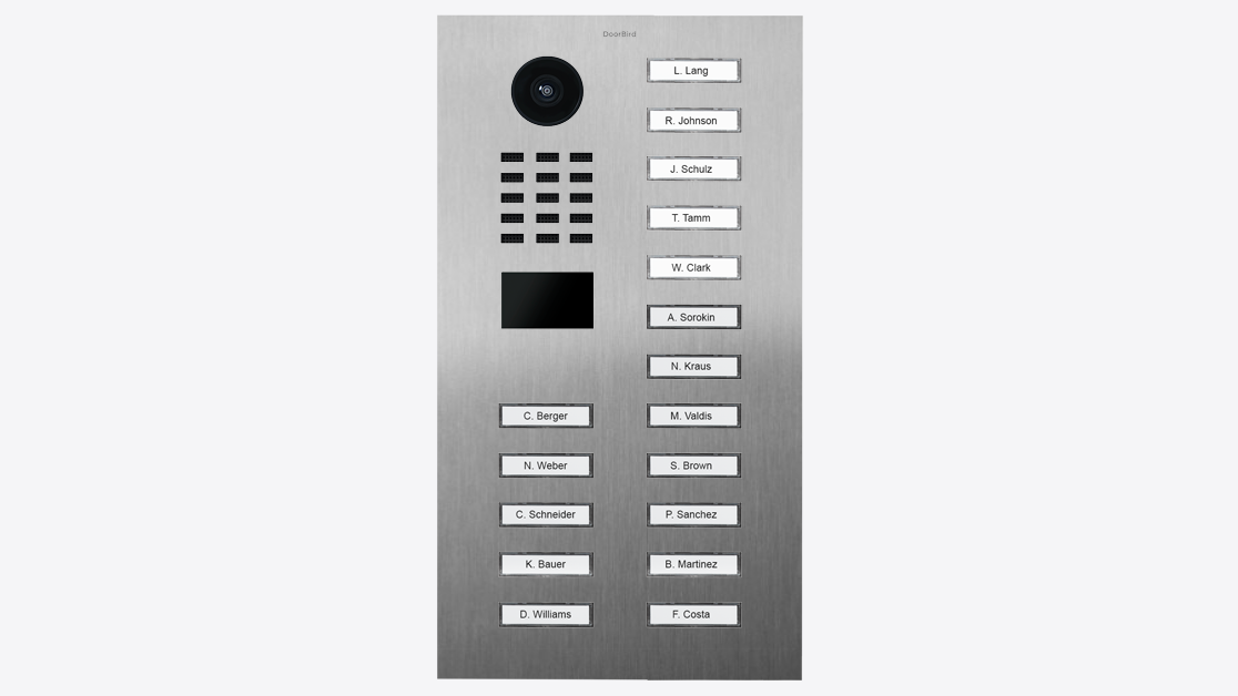 D2117V Flush-mount IP Video Intercom - 4251489614660