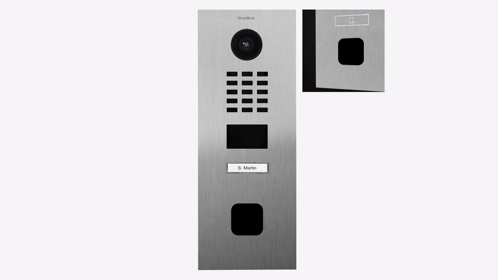 D2101FV EKEY sLine Flush-mount IP Video Intercom - 4251489615209