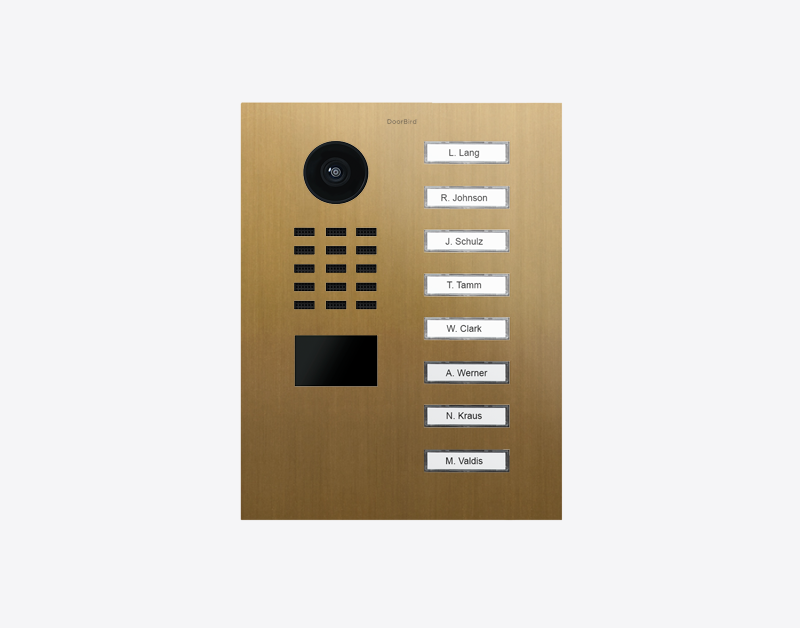 D2108V Flush-mount IP Video Intercom - 4251489618484