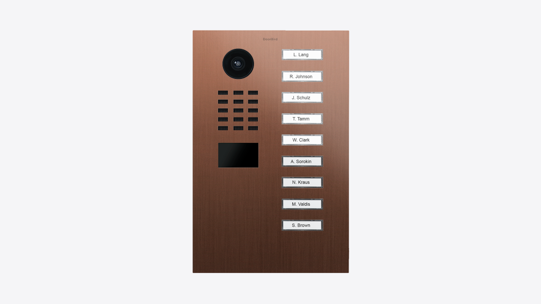 D2109V Flush-mount IP Video Intercom - 4251489620166