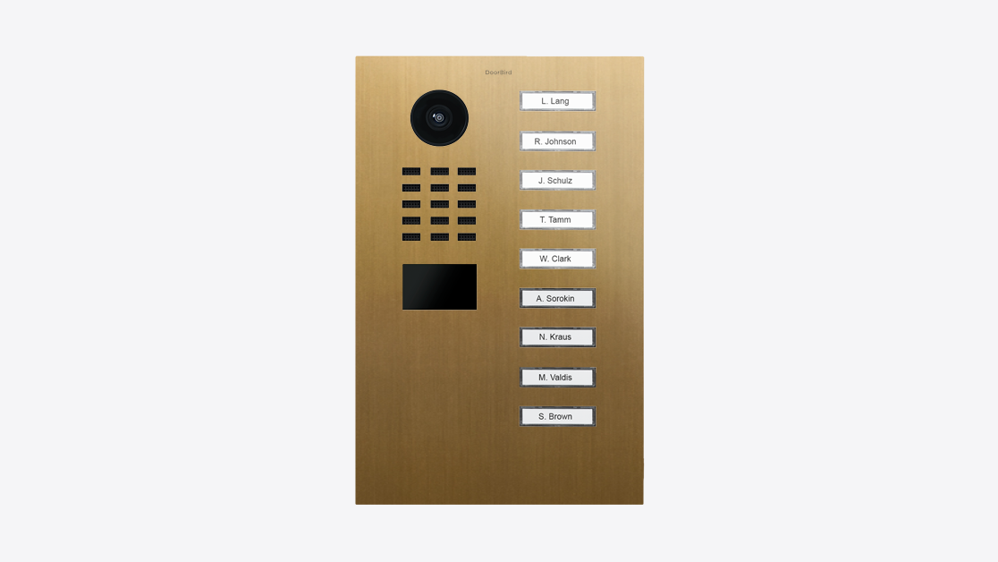 D2109V Flush-mount IP Video Intercom - 4251489620197