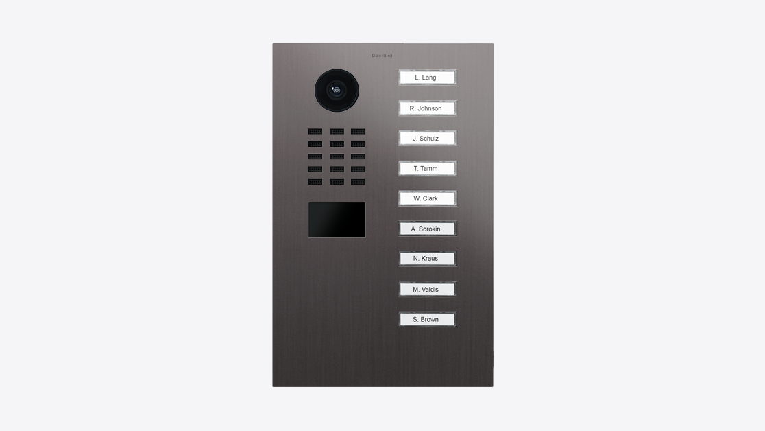 D2109V Flush-mount IP Video Intercom - 4251489620227