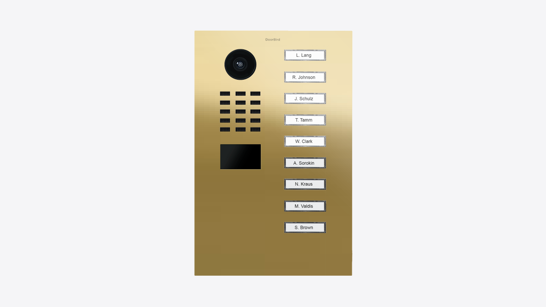 D2109V Flush-mount IP Video Intercom - 4251489620289