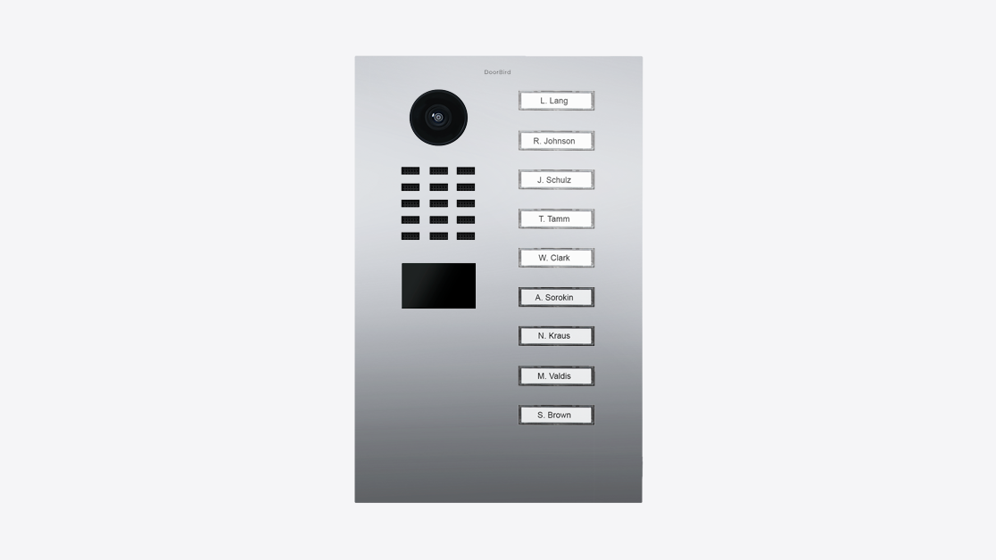 D2109V Flush-mount IP Video Intercom - 4251489620319