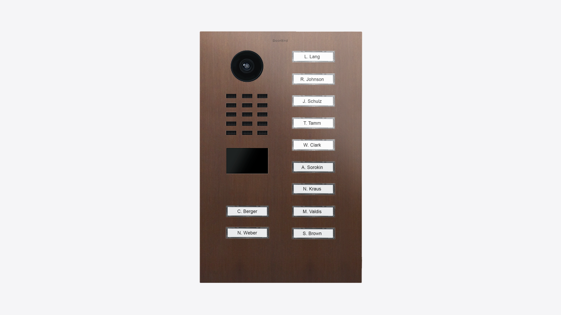 D2111V Flush-mount IP Video Intercom - 4251489623525