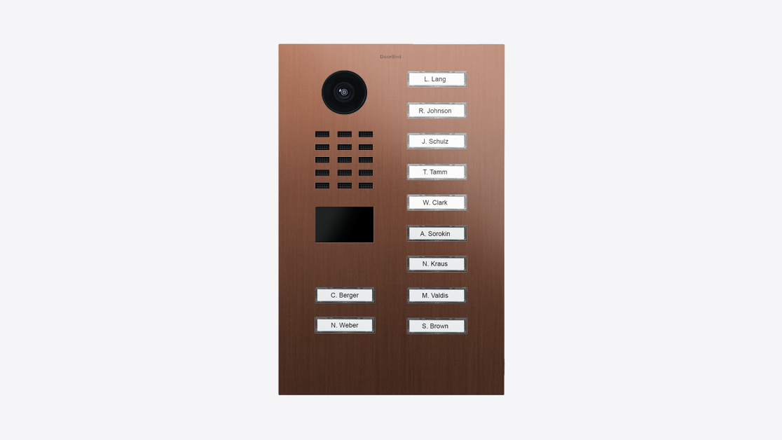 D2111V Flush-mount IP Video Intercom - 4251489623587