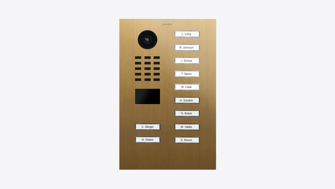 D2111V Flush-mount IP Video Intercom - 4251489623617