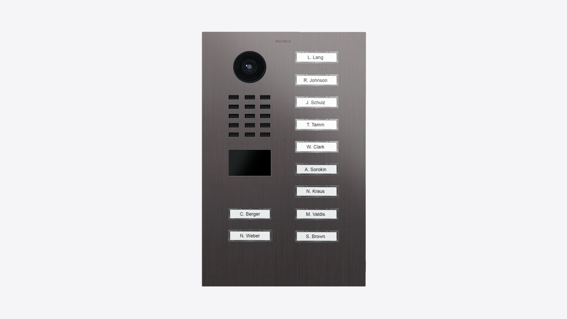 D2111V Flush-mount IP Video Intercom - 4251489623648