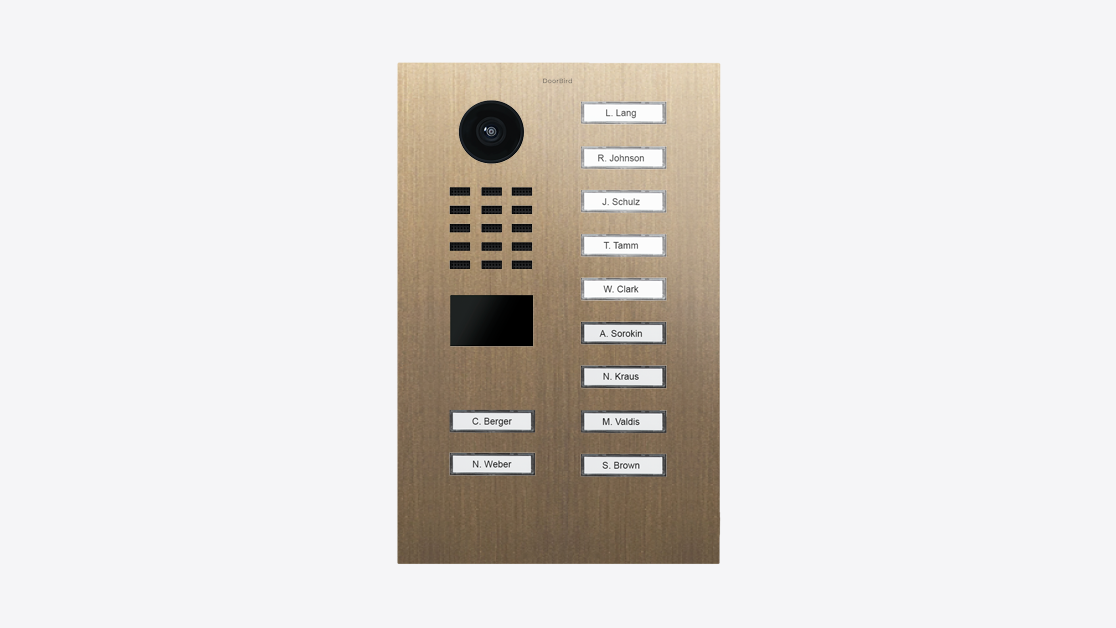 D2111V Flush-mount IP Video Intercom - 4251489623679