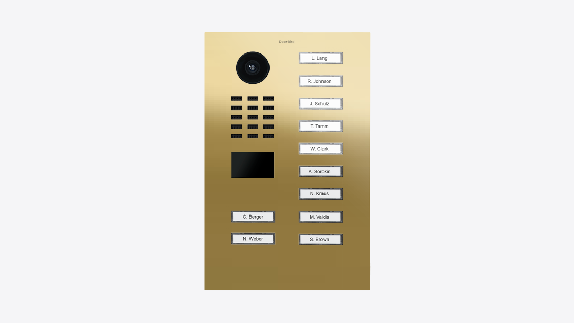 D2111V Flush-mount IP Video Intercom - 4251489623709