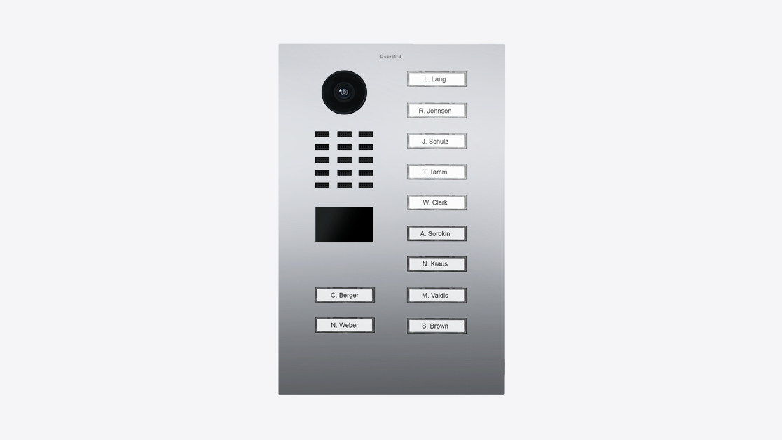 D2111V Flush-mount IP Video Intercom - 4251489623730
