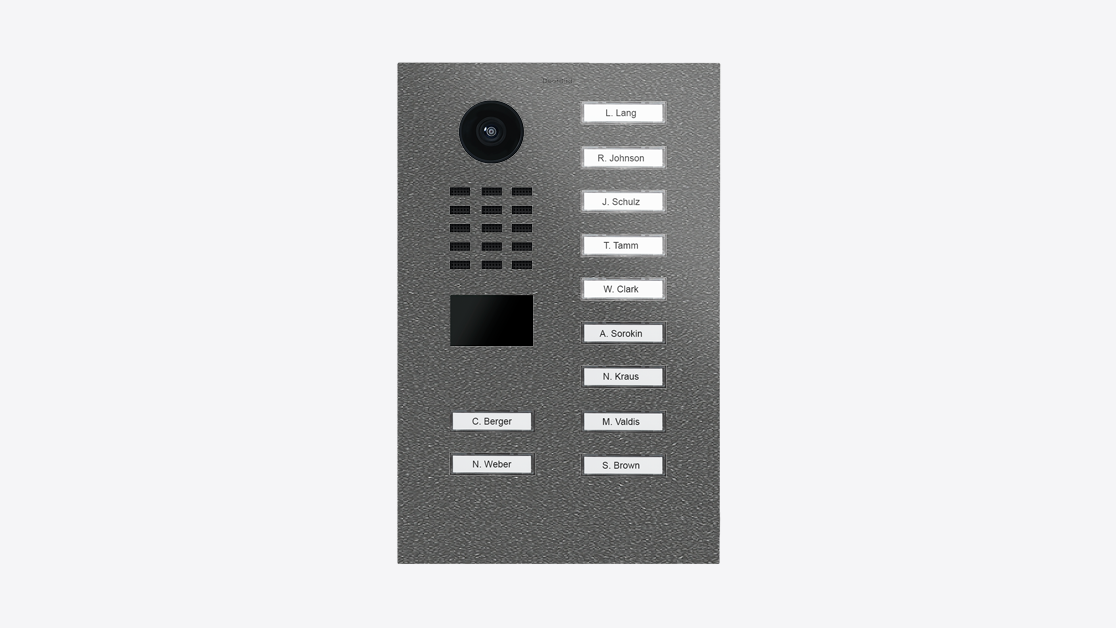 D2111V Flush-mount IP Video Intercom - 4251489623792