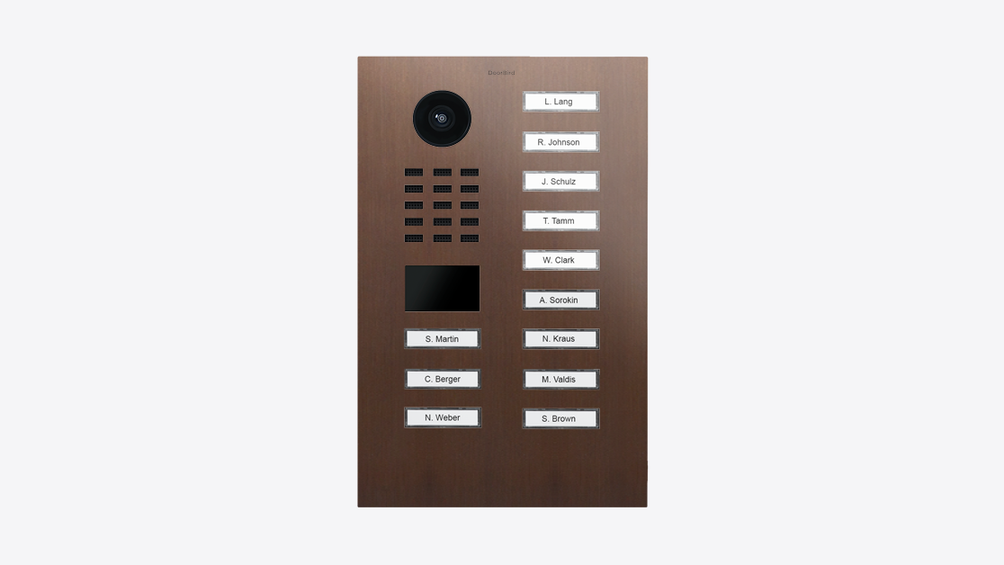 D2112V Flush-mount IP Video Intercom - 4251489625239