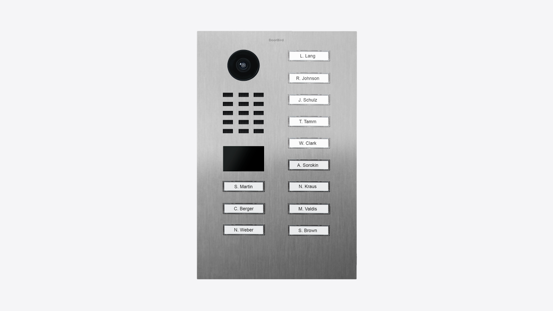 D2112V Flush-mount IP Video Intercom - 4251489625260