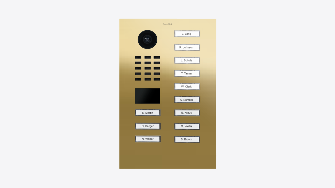 D2112V Flush-mount IP Video Intercom - 4251489625413