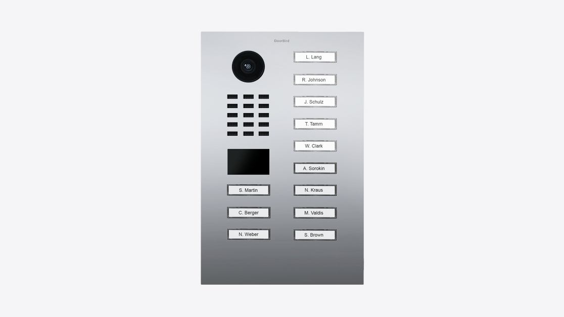 D2112V Flush-mount IP Video Intercom - 4251489625444