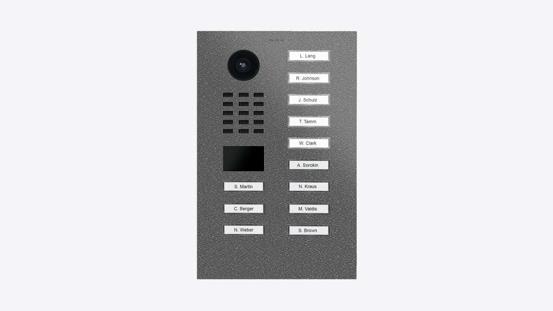 D2112V Flush-mount IP Video Intercom - 4251489625505