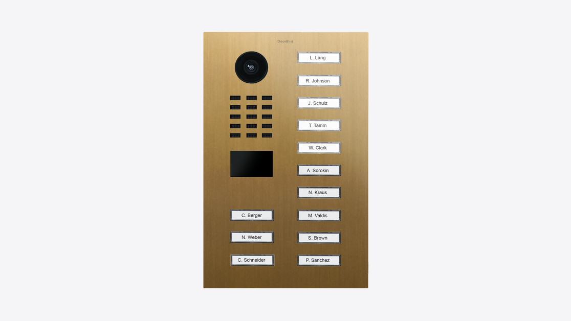 D2113V Flush-mount IP Video Intercom - 4251489627035
