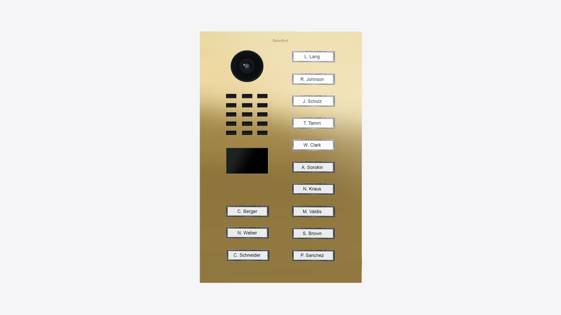 D2113V Flush-mount IP Video Intercom - 4251489627127