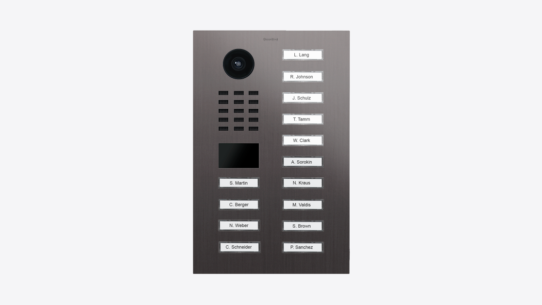 D2114V Flush-mount IP Video Intercom - 4251489628773