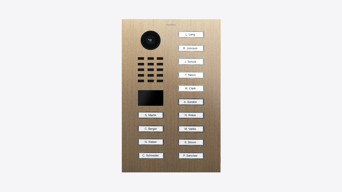 D2114V Flush-mount IP Video Intercom - 4251489628803