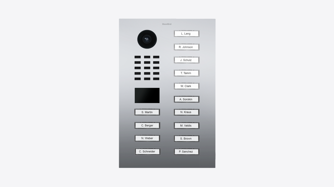 D2114V Flush-mount IP Video Intercom - 4251489628865