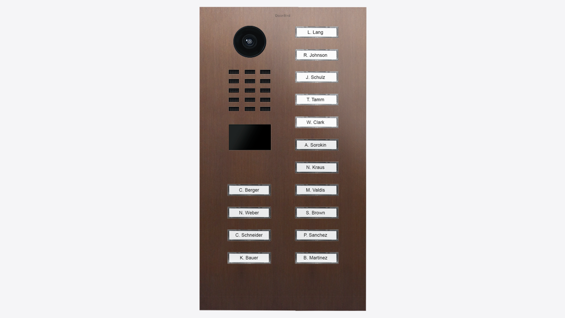 D2115V Flush-mount IP Video Intercom - 4251489630363
