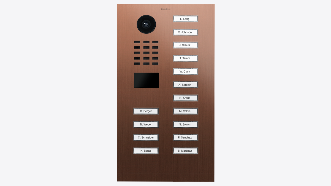 D2115V Flush-mount IP Video Intercom - 4251489630424