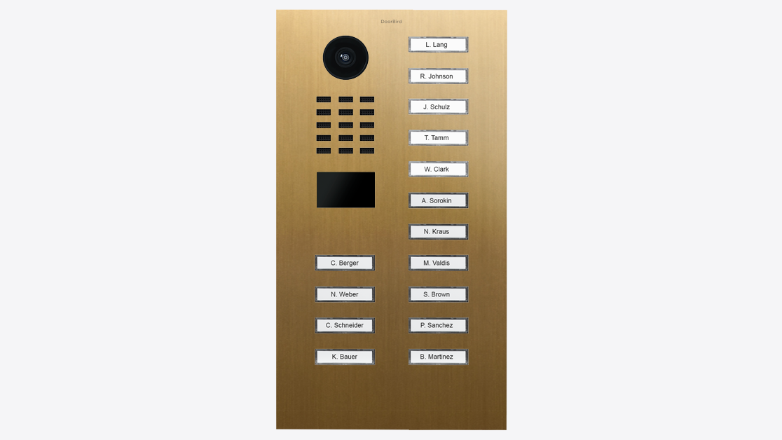 D2115V Flush-mount IP Video Intercom - 4251489630455