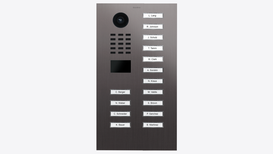 D2115V Flush-mount IP Video Intercom - 4251489630486