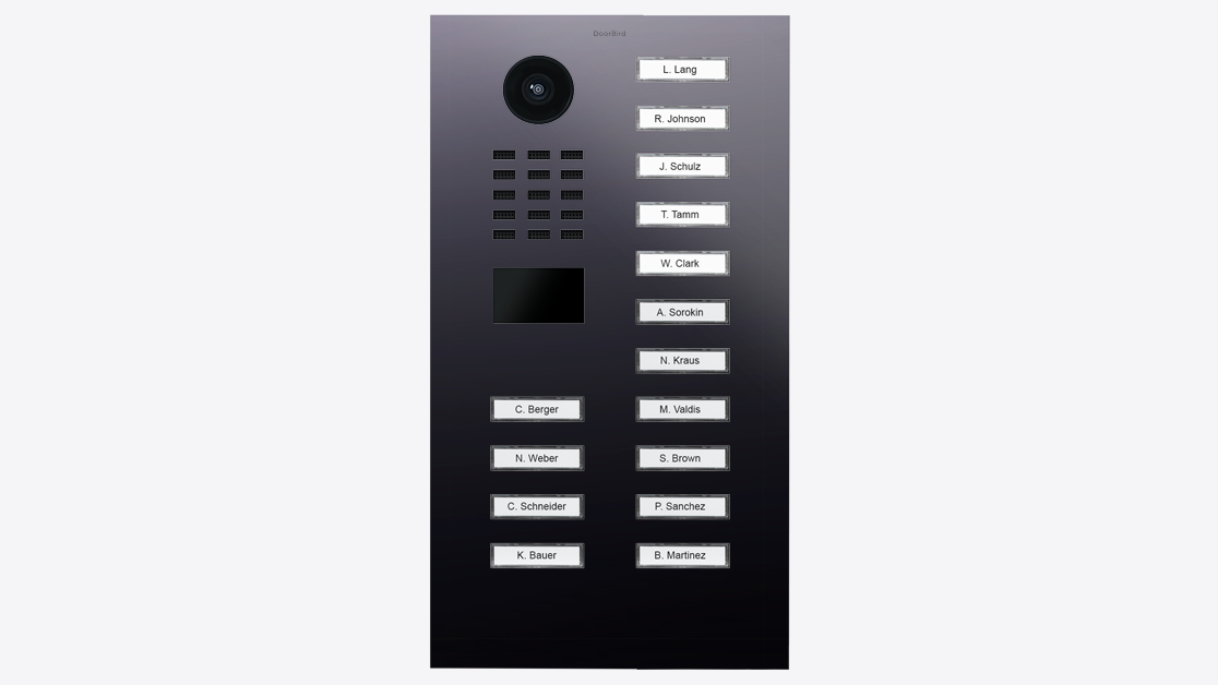 D2115V Flush-mount IP Video Intercom - 4251489630608