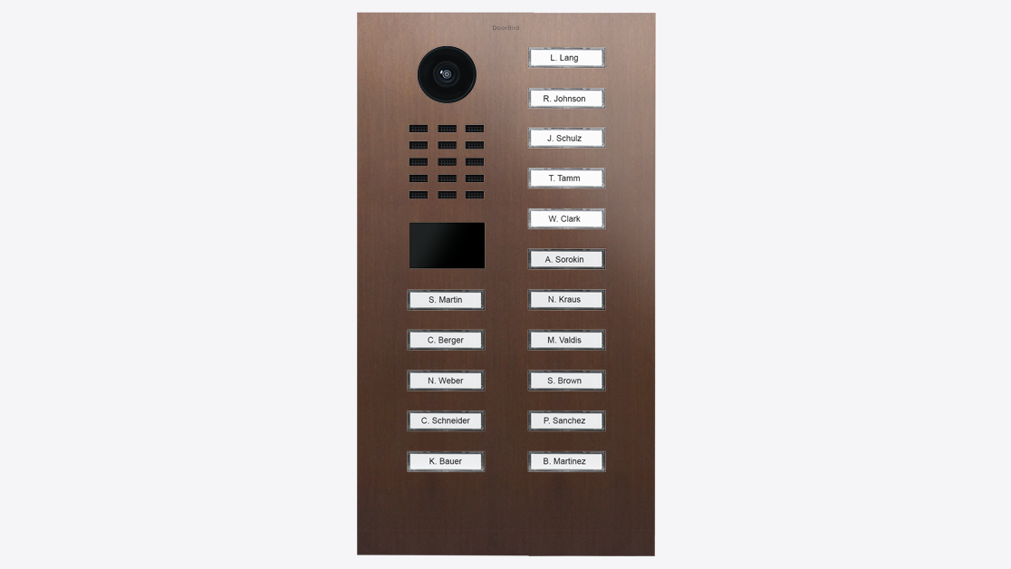 D2116V Flush-mount IP Video Intercom - 4251489632077