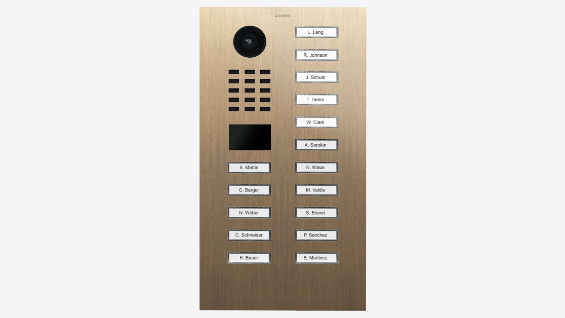 D2116V Flush-mount IP Video Intercom - 4251489632220