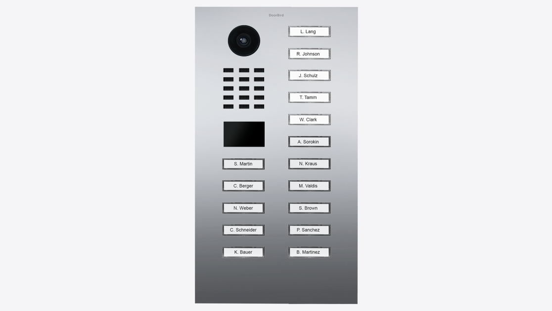 D2116V Flush-mount IP Video Intercom - 4251489632282
