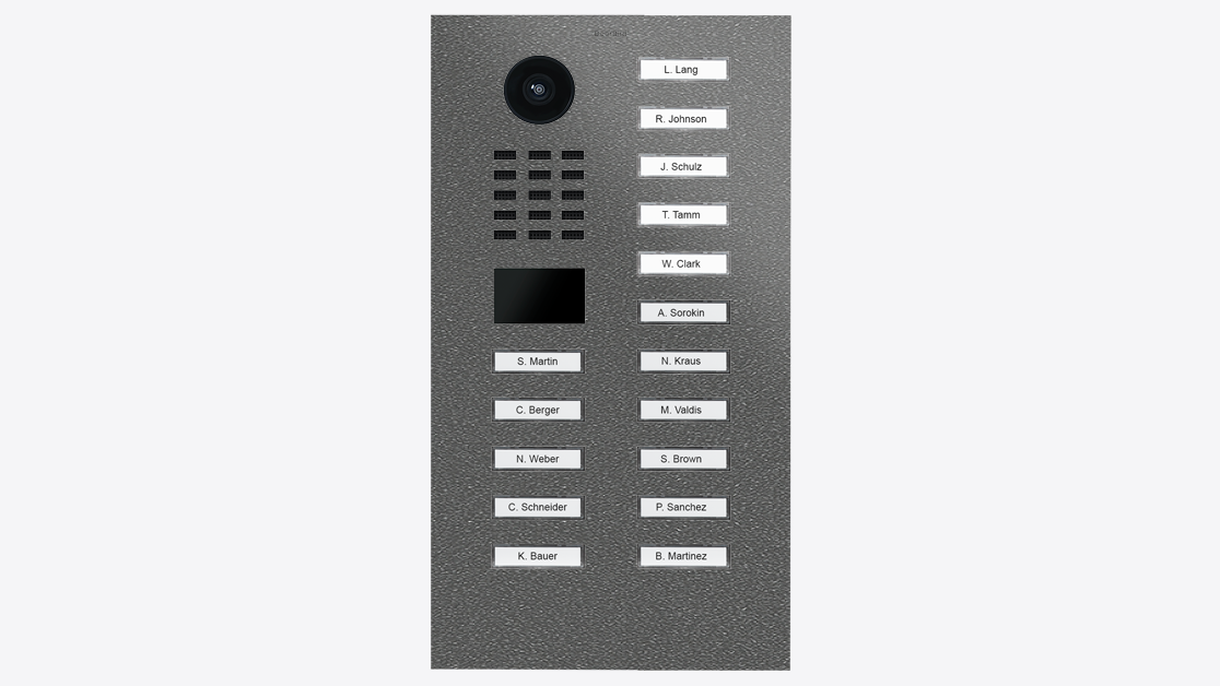 D2116V Flush-mount IP Video Intercom - 4251489632343