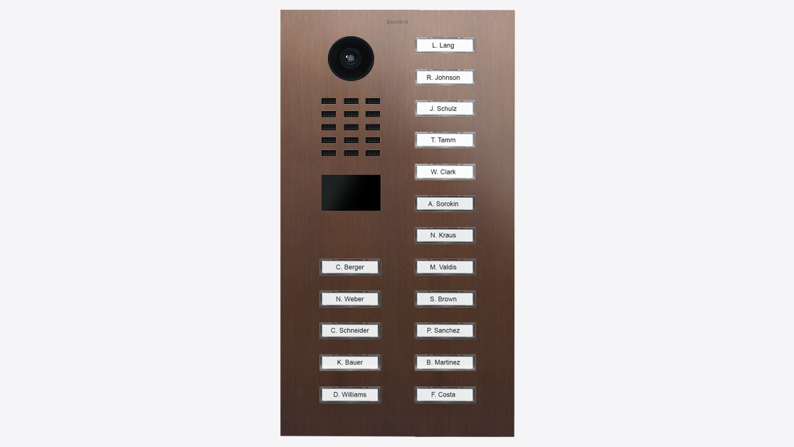 D2117V Flush-mount IP Video Intercom - 4251489633784