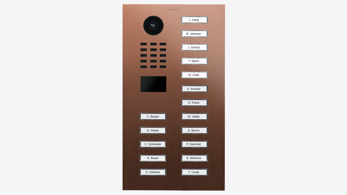 D2117V Flush-mount IP Video Intercom - 4251489633845
