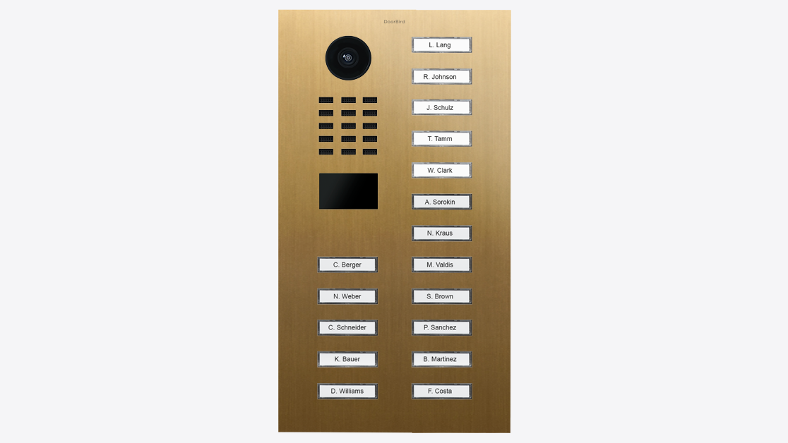 D2117V Flush-mount IP Video Intercom - 4251489633876