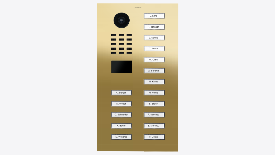 D2117V Flush-mount IP Video Intercom - 4251489633968