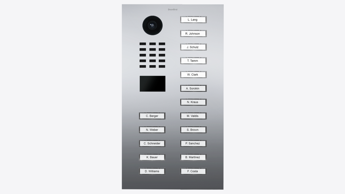 D2117V Flush-mount IP Video Intercom - 4251489633999