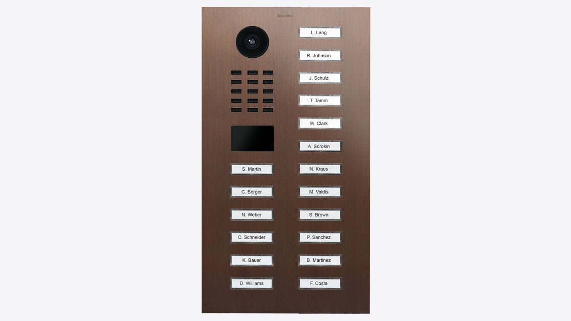 D2118V Flush-mount IP Video Intercom - 4251489635498