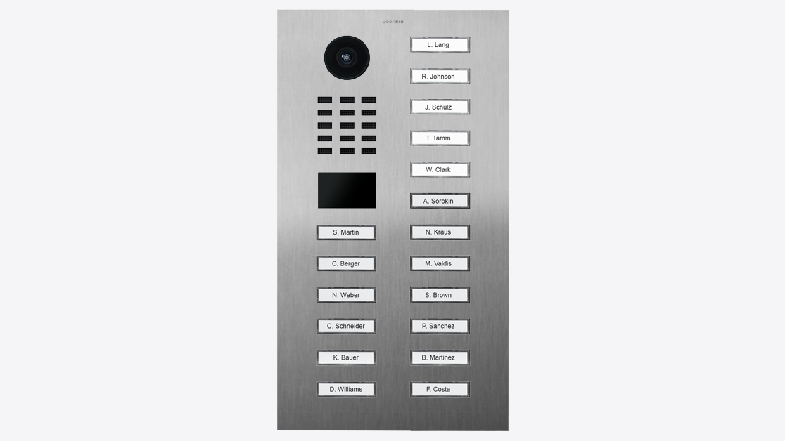 D2118V Flush-mount IP Video Intercom - 4251489635528