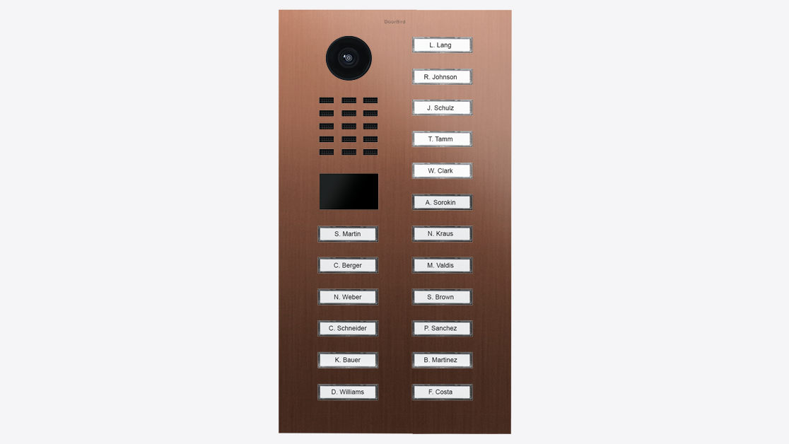 D2118V Flush-mount IP Video Intercom - 4251489635559