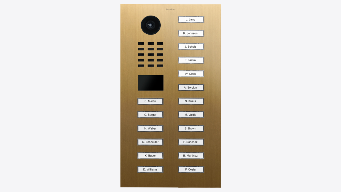 D2118V Flush-mount IP Video Intercom - 4251489635580