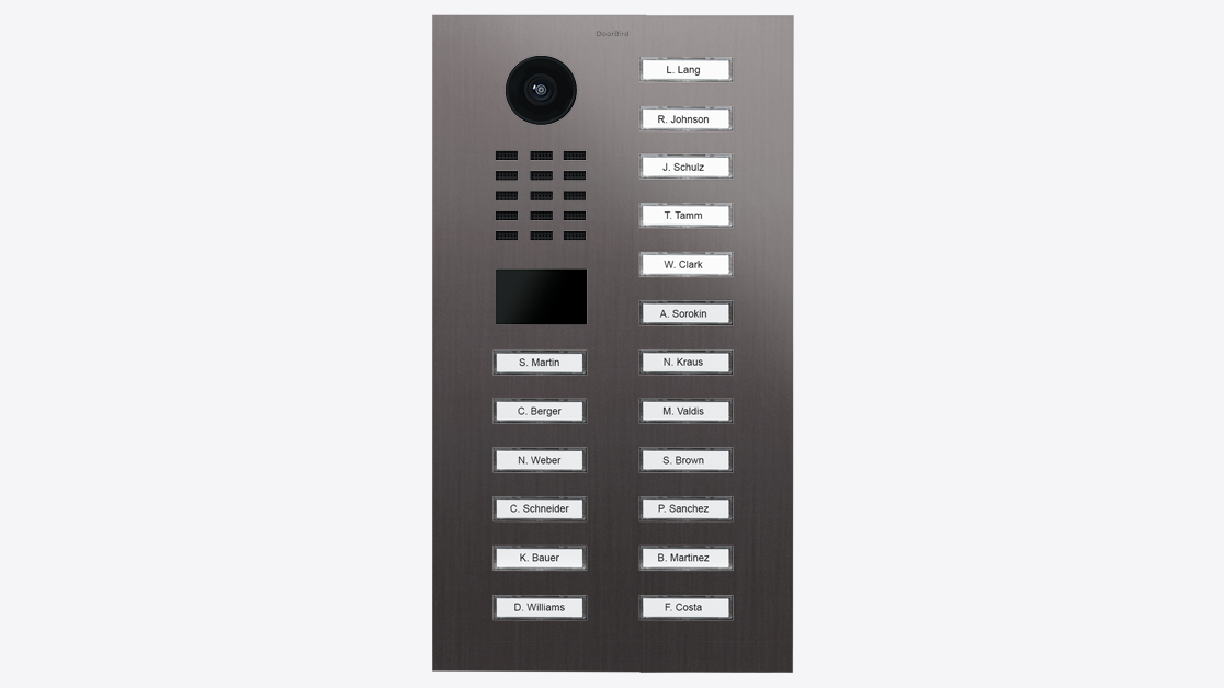 D2118V Flush-mount IP Video Intercom - 4251489635610