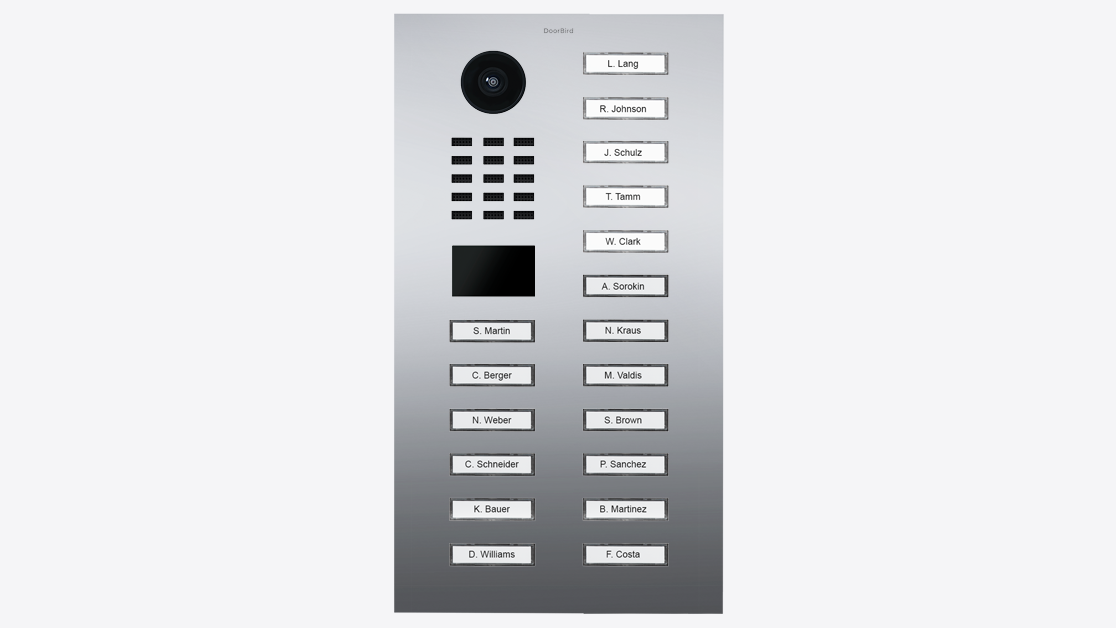 D2118V Flush-mount IP Video Intercom - 4251489635702