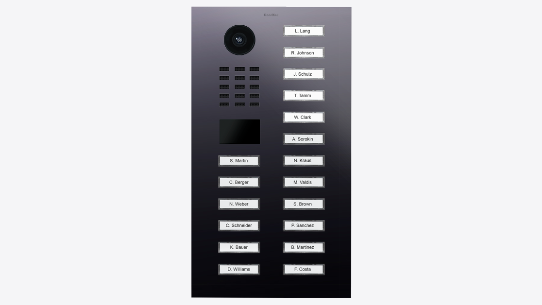 D2118V Flush-mount IP Video Intercom - 4251489635733