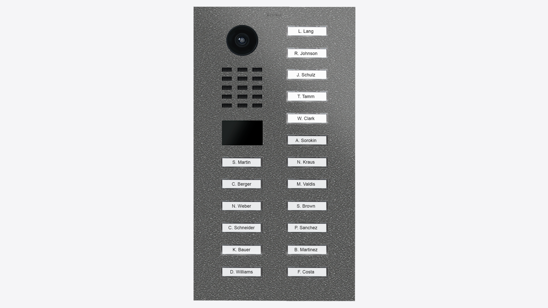 D2118V Flush-mount IP Video Intercom - 4251489635764