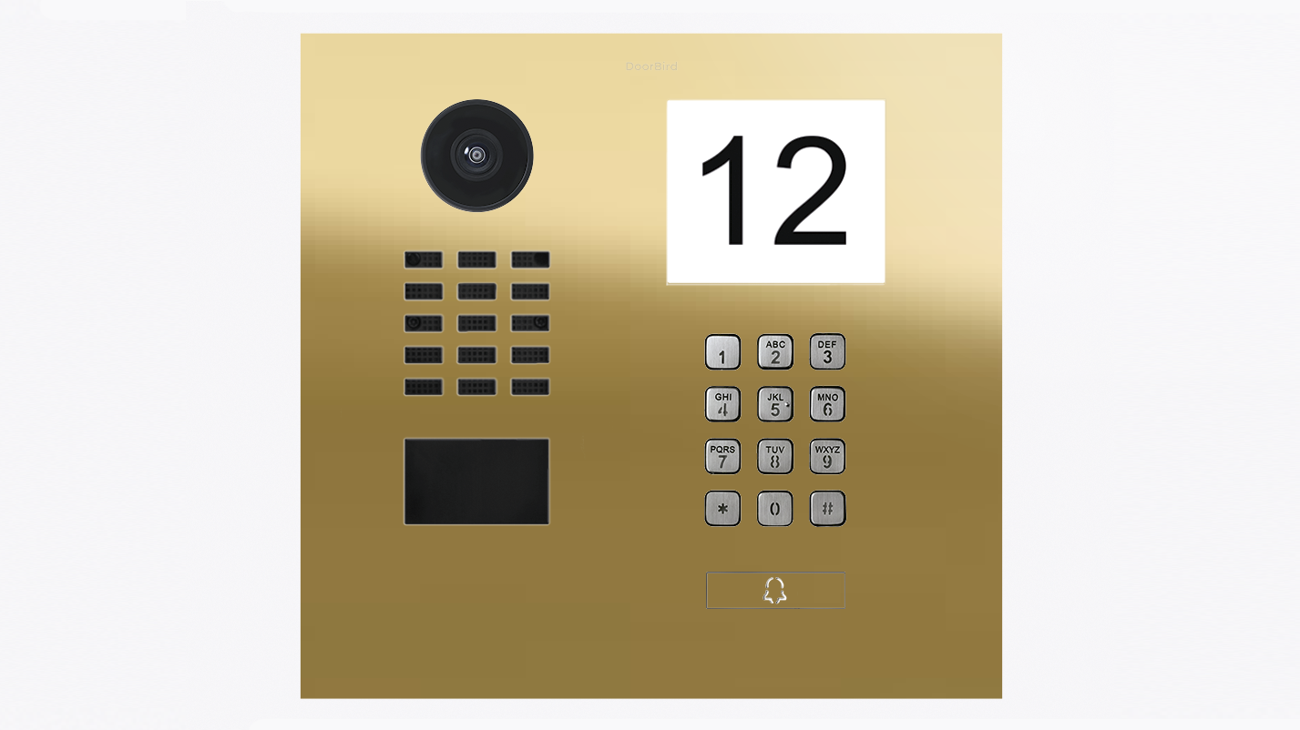 D2101IKH Flush-mount IP Video Intercom - 4251489636181